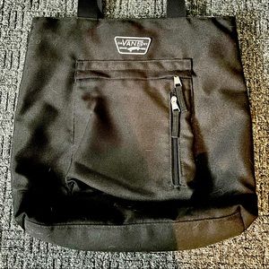 Vans laptop tote with padded pocket